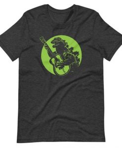 Dinosaur Playing Guitar T-shirt SD3M1