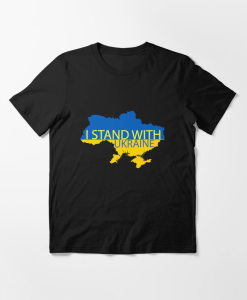 I Stand With Ukraine Support T-Shirt