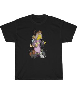 The Simpsons Crazy Cat Lady T-Shirt THD