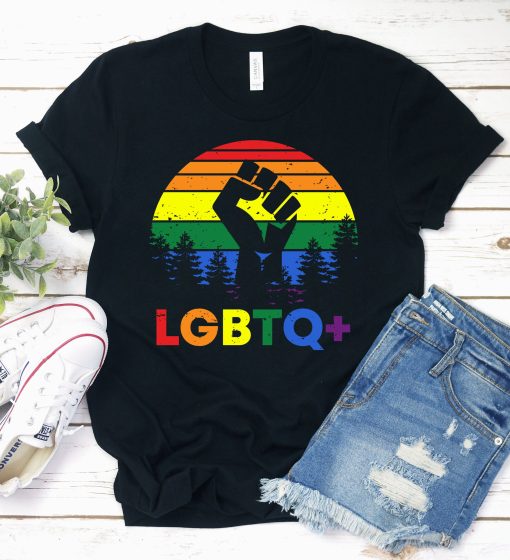 LGBTQ Fist T-Shirt AL13JN2