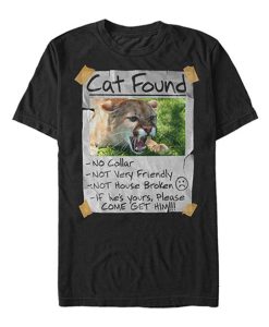 Cat Found T-Shirt AL7JL2
