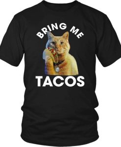 Goose Cat Bring Me Tacos T-Shirt AL7JL2