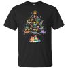 Dinosaur Christmas Tree T-Shirt AL