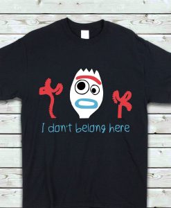 Forky I Don't Belong Here T-Shirt AL28AG2