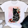 Cat Lovers A Little Black T-Shirt AL1S2