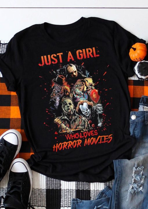 Horror Movie Graphic T-Shirt AL