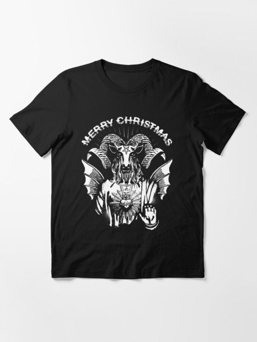 Merry Christmas Baphomet Essential T-Shirt AL