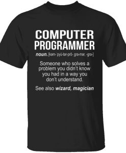 Computer Programmer Definition T-Shirt AL