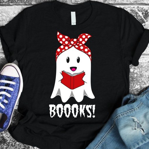 Ghost Halloween Boo T-Shirt AL