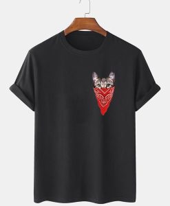 Hided Cat T-Shirt AL