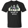 Beetlejuice Edward Scissorhands Jack You Cant Sit With Us Horror T-Shirt AL