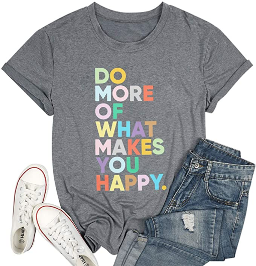 Happy Graphic T-Shirt AL