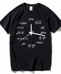 Math Creative Clock T-Shirt AL