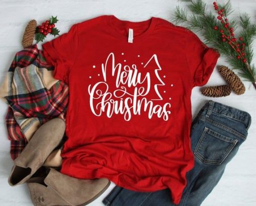 Leopard Christmas T-Shirt AL